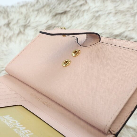 Michael Kors Jet Set Travel Double Zip Wristlet Phone Wallet - Picture 10 of 10